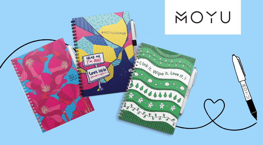 MOYU notebooks brand illustrations
